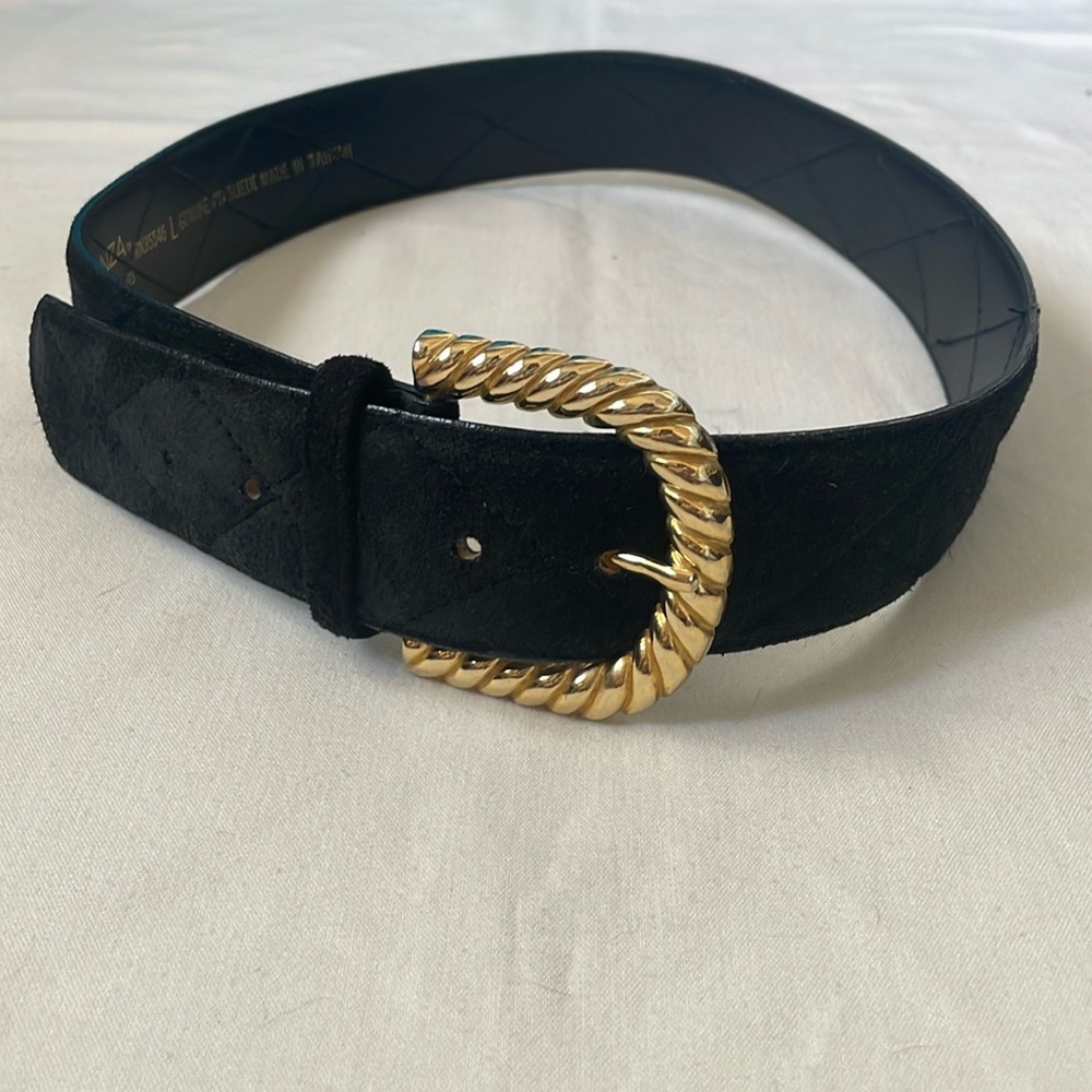 Vintage Sostanza Suede Chunky Belt
